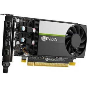 GPU Nvidia T1000 8GB, 4x mini DisplayPort, 50W, PCI Gen3 x16, FH ATX -teline