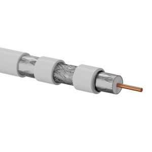 Alantecin koaksiaalikaapelin kolmosuojaus RG6 75 ohm