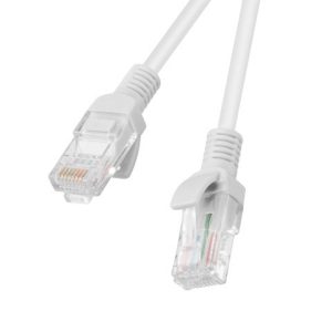 Lanberg Patchcord UTP CAT.5E 10M harmaa PCU5-10cc-1000-S