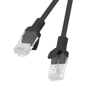 Lanberg Patchcord RJ45 Cat. 6 UTP 5M musta