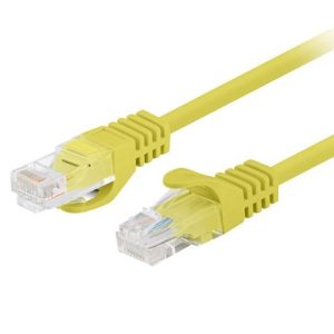Fluke Passed Lanberg patchcord kat.6 UTP 0,25 m keltainen 10 kpl