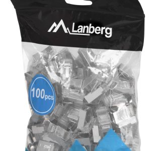 Lanberg PLS-5000EZ johtoliitin RJ-45 Harmaa