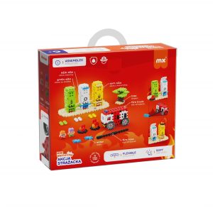 Marioinex Mini Waffle City Building Blocks Palomiestoiminta, 148 osaa