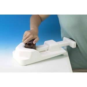 Purkki ja pullonavaaja senioreille Valkoinen