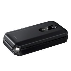 Baseus BS-CH001 - käynnistyslaite, vahvistin 10000 mAh 12V (1000 A / 500 A) + krokotiilipidikkeet (musta)
