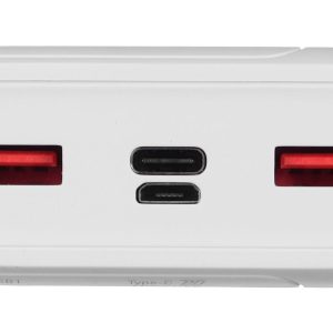 SILICON POWER QS15 Powerbank Ulkoinen akku 20000 mAh 2x USB QC 3.0 1x USB-C PD (SP20KMAPBKQS150W) Valkoinen