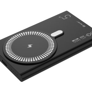 Tracer AirMag2 5000mAh PD20W+15W Mag, musta