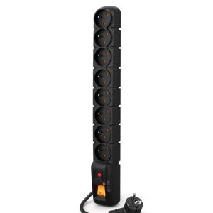 ACAR S8 Black 8 AC pistorasia(t) 230 V 3m