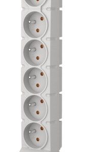 ACAR S8 Black 8 AC pistorasia(t) 230 V 1,5m