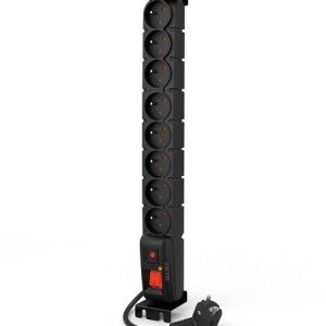 Acar S8 FA RACK jatkojohto (5m; musta)