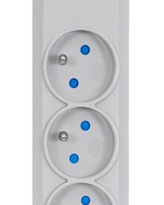 Activejet harmaa jatkojohto johdolla ACJ COMBO 5G/1,5M/BEZP. AUT/S