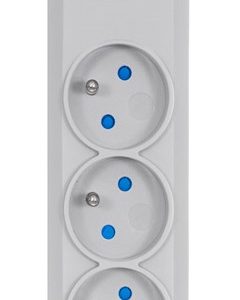 Activejet harmaa jatkojohto johdolla ACJ COMBO 5G/5M/BEZP. AUT/S