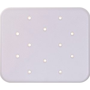 Suihkutuoli selkänojalla ja käsinojilla