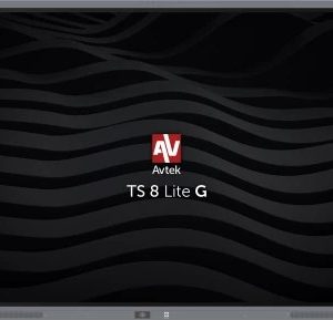 Avtek International TS 8 Lite G 75 Interaktiivinen litteä 190,5 cm (75") LED Wi-Fi 420 cd/m² 4K Ultra HD musta kosketusnäyttö Sisäänrakennettu prosessori Android 14 24/7