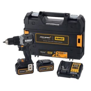 DeWalt MCLAREN DCD85MP2T porakoneisto 18V musta, keltainen