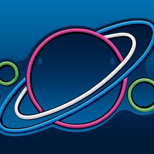 Activejet Aje-Neon Planet Led Neon