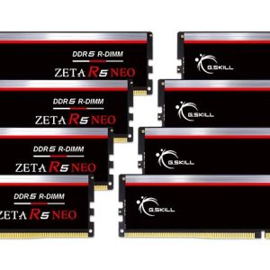 G.Skill Zeta R5 Neo F5-6800R3445G32GE8-ZR5NK muistimoduuli 256 Gt 8 x 32 Gt DDR5 6800 MHz ECC