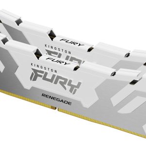 Kingston Technology FURY 32GB 6000MT/s DDR5 CL32 DIMM (2 kpl) Renegade White XMP