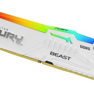 Kingston Technology FURY Beast 16GB 6000MT/s DDR5 CL36 DIMM Valkoinen RGB EXPO