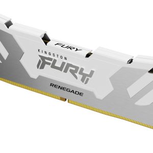 Kingston Technology FURY 16GB 6400MT/s DDR5 CL32 DIMM Renegade White XMP