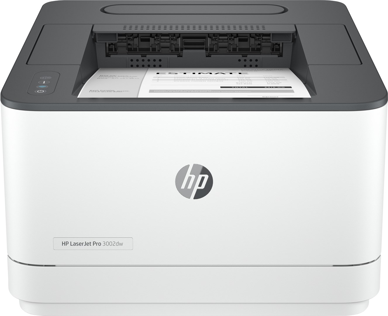 HP LaserJet Pro 3002dw -tulostin, mustavalkoinen, tulostin pienille keskisuurille yrityksille, tulostus, kaksikaistainen Wi-Fi; Vahva turvallisuus; Energiatehokas; Nopeat ensimmäisen sivun tulostusnopeudet; Kaksipuolinen tulostus; Vaeltaa