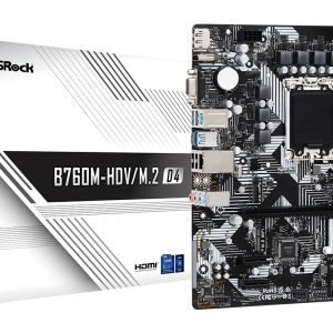 Asrock B760M-HDV/M.2 D4 Intel B760 LGA 1700 micro ATX