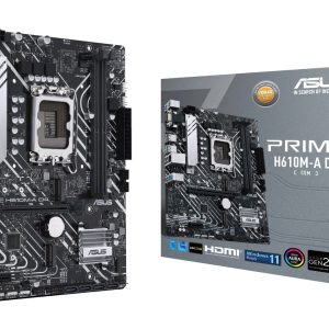 ASUS PRIME H610M-A D4-CSM Intel H610 LGA 1700 micro ATX