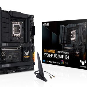 ASUS TUF GAMING B760-PLUS WIFI D4 Intel B760 LGA 1700 ATX