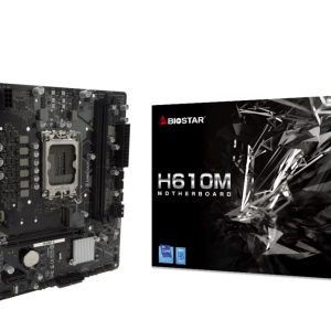 Biostar H610MT-E emolevy Intel H610 LGA 1700 micro ATX