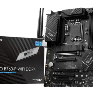 MSI PRO B760-P WIFI DDR4 emolevy LGA 1700 ATX