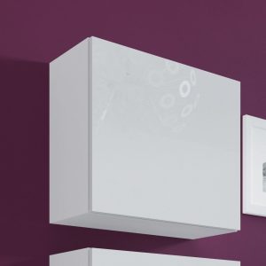 Cama Square kaappi VIGO 50/50/30 valkoinen/valkoinen kiilto