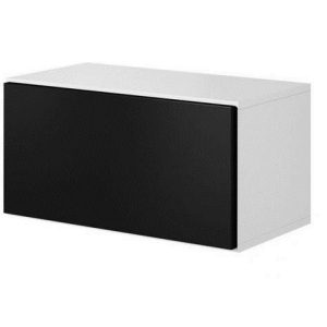 Cama täysi säilytyskaappi ROCO RO3 75/37/39 valkoinen/valkoinen/musta