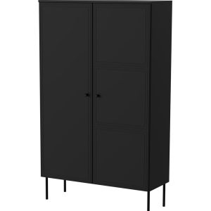 Cama näyttökotelo PALAZZO BIS 100x39x166 mattamusta