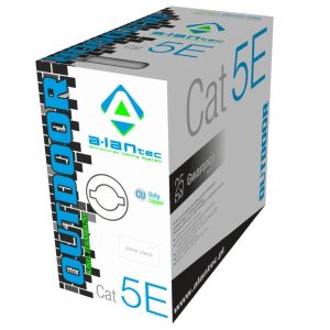 A-LAN KIU5OUTZ305 verkkokaapeli Harmaa 305 m Cat5e U/UTP (UTP)