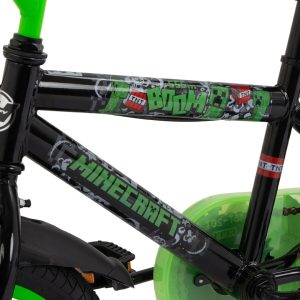Huffy Bike Minecraft 16" musta 21644W