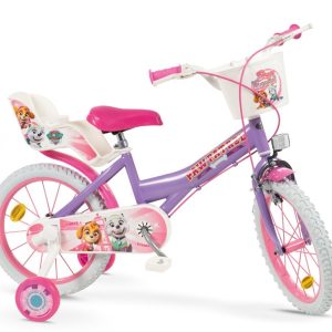 Lasten pyörä 16" Paw Patrol Purple 1680 Girl TOIMSA