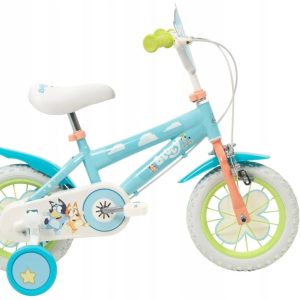 TOIMSA lasten pyörä Bluey 12” Sininen ja limensininen