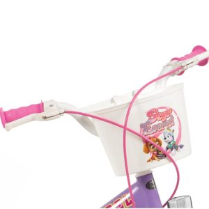 16" Paw Patrol Purple 1680 Tyttöjen lasten pyörä + Paw Patrol pinkki lasten kypärä TOIMSA 10896
