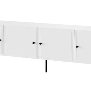 4D RTV kaappi PALAZZO BIS 201x40x60 valkoinen matta