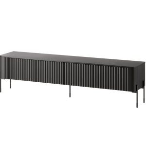 Cama VERA TV-kaappi 190x40x50 mattamusta