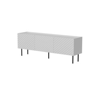 Cama LUCCA 3D TV-kaappi 165x40x59 valkoinen