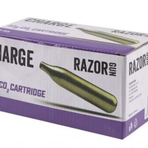 RazorGun CO2 kapselit 12g - 50 kpl per laatikko