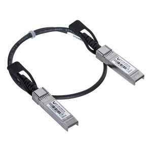Ubiquiti UACC-DAC-SFP10-0,5M InfiniBand/valokuitukaapeli SFP+ musta