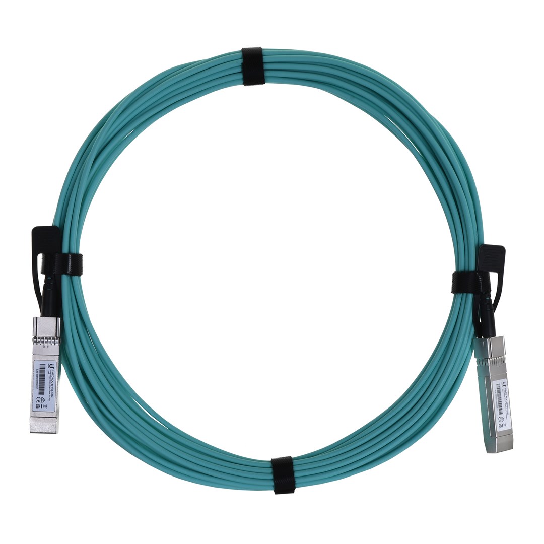 Ubiquiti UACC-AOC-SFP10-20M InfiniBand/valokuitukaapeli SFP+ Aqua color