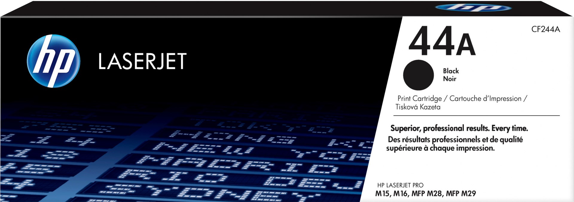 HP 44A musta alkuperäinen LaserJet värikasetti