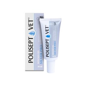 JM SANTE Polisept Vet Wound geeli Silver Pro - geelisidos koirille ja kissoille - 30 ml