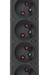 HSK DATA ALP-ACARS10---0N teholaajennus 1,5 m 5 AC pistorasia(t) Sisäkäyttöinen Musta