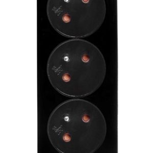 ACAR X5 teholaajennus 5 m 5 AC pistorasia(t) Sisäkäyttöinen Musta