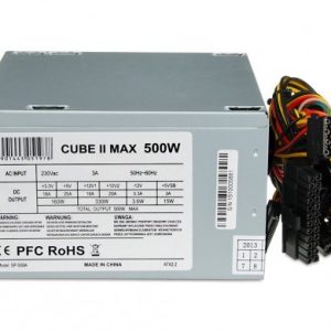 iBox CUBE II virtalähde 500 W 20+4 pin ATX ATX Silver