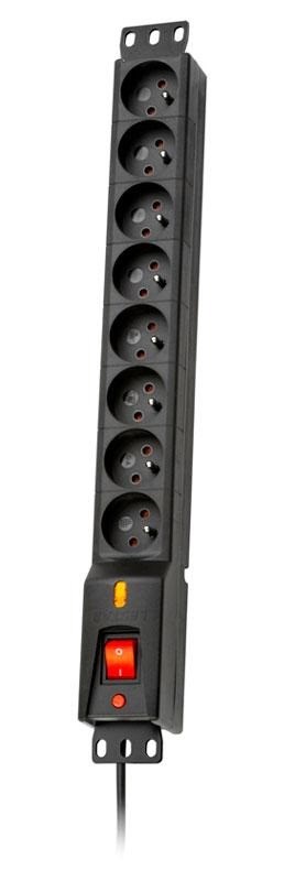 LESTAR 1966004451 Musta 230 AC pistorasia(t) 3 m